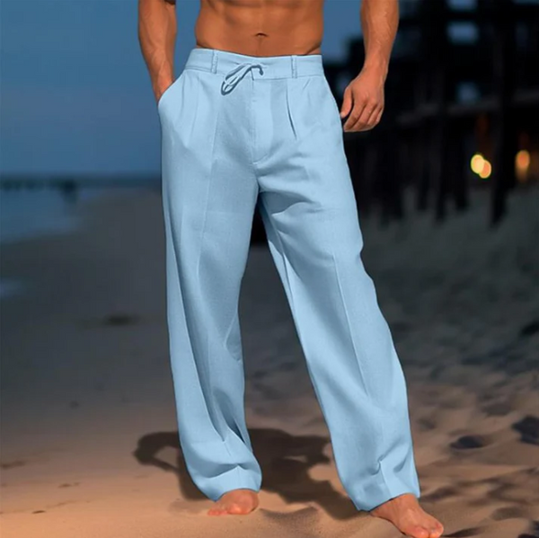 ANDREI- Pantaloni in lino
